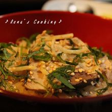 ほくほく里芋とかつおの炊き込みご飯