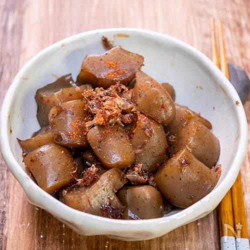 翌日の方が美味しいかも「こんにゃくのおかか煮」