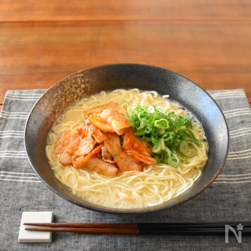 豚キムチとんこつラーメン