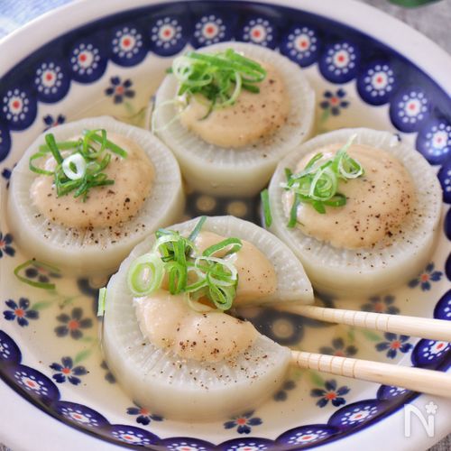 新感覚ふろふき大根♩柚子こしょうペッパー味!大根やわらか♡