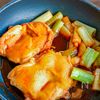 調味料3つ！大さじ3！長ねぎと鶏肉の照り煮の工程2