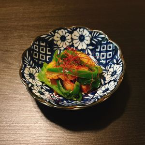 りんの作ってみた!投稿(レンジで5分！【さつまあげとピーマンの甘辛きんぴら】)