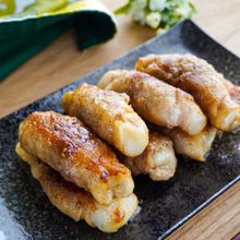 【ポン酢が決め手！？】餅チーズ肉巻き