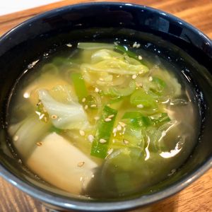 みりんの作ってみた!投稿(【簡単なのに絶品】中華風♪キャベツと春雨の豆腐スープ♪)