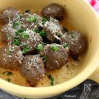 クルミ入りグリルミートボール