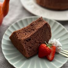 【米粉ココアシフォン】米粉と豆乳で健康おやつ！