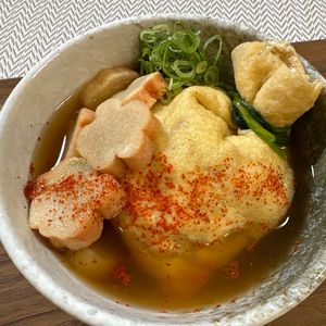 楽ラク手抜キッチン🐶🐾の作ってみた!投稿(出汁じゅわ〜♡巾着きつねうどん)