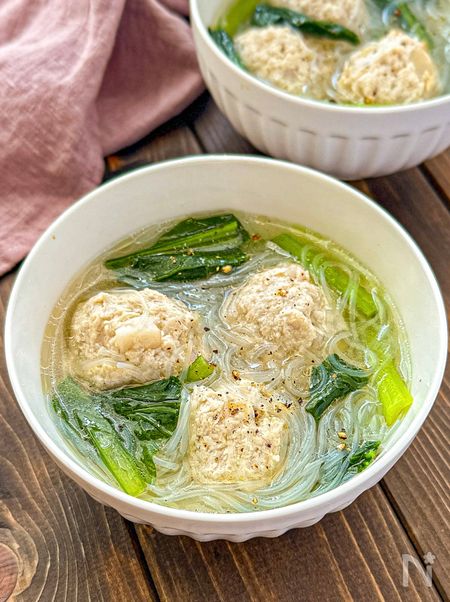 鶏団子のスープ