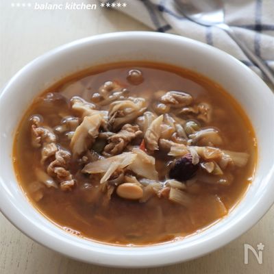 食物繊維たっぷり!トマトと舞茸のダイエットスープ