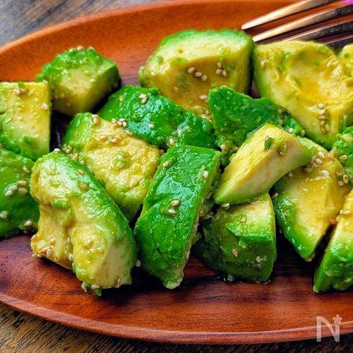 【ごま油香るとろうまアボカド🥑】食材ひとつ5分で完成✨️