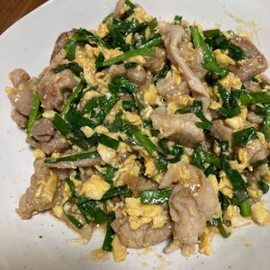 Mariの作ってみた!投稿(ガッツリ食べたいご飯が進む味♡『豚ニラたま』)