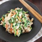 大根の葉の白和え