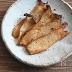 食材1つ！切って焼くだけで絶品！エリンギのカリカリ焼き