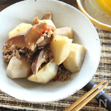 里芋と干しシイタケの中華煮 By 貞本紘子 レシピサイト Nadia ナディア プロの料理家のおいしいレシピ