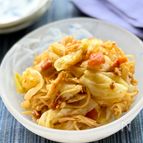 キャベツとえのきの梅おかかあえ♪梅×かつお節のさっぱり味！