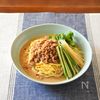 ごまだれ＆すりごまでダブルの美味しさ！豆乳冷し担々麺