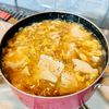 Momo♡の作ってみた!投稿(ほっこり満腹♪豆腐とえのきのとろみ中華スープ)