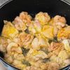 韓国式中華カンプンギ(鶏唐揚げの甘酢炒め)の工程1