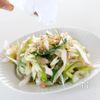 【レンチン簡単】長ねぎとたらこの中華あえの工程4