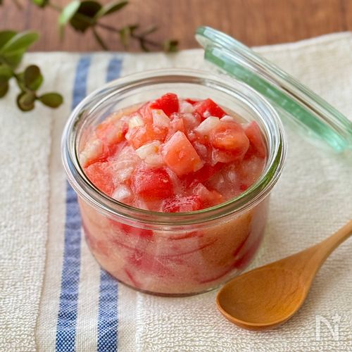 塩麹トマトのザクザクソース