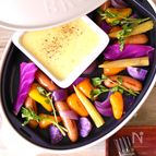 ＜BRUNO＞チーズがたまらない！カラフル野菜の簡単アリゴ