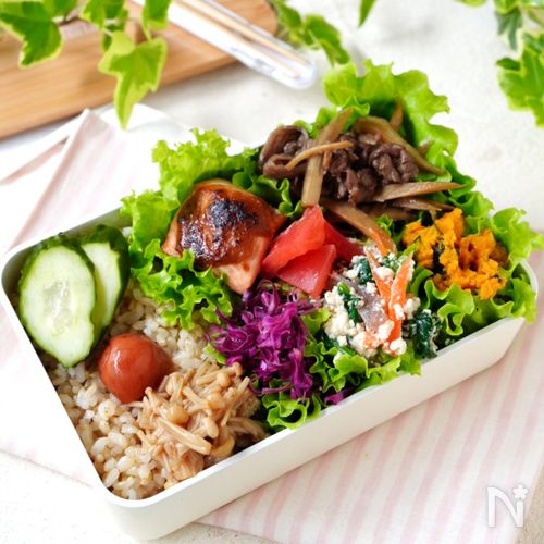 4抜き【鮭のみそ焼き弁当】小麦・植物油・乳・砂糖不使用