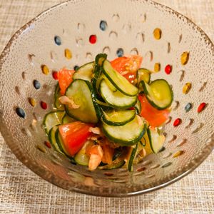 puricoの作ってみた!投稿(トマトときゅうりのツナレモンサラダ【さっぱり夏副菜♪】)