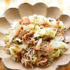 【白菜と糸こんの塩昆布炒め】ヘルシーで簡単おいしい副菜☆
