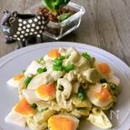 【デリ風】クリームチーズのマカロニサラダ（マヨネーズ無し）