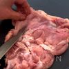 鶏の照り焼き梅肉ソースの工程1