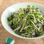 【予算30円未満】即席かいわれ大根のナムル