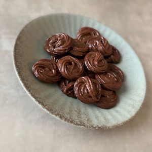 こんこんの作ってみた!投稿(材料3つ！簡単【米粉の焼きチョコ】)