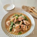 【鶏もも肉とえのきの旨煮】無水で時短。驚きの手軽さ！美味しさ
