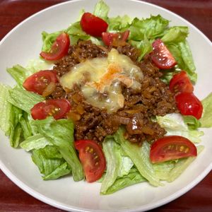りんごの作ってみた!投稿(《簡単!おいしい!本格的!》みんな大好きタコライス)