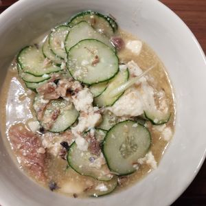 ゆの作ってみた!投稿(【さば缶と豆腐のさっぱり冷や汁】生姜風味♬︎夏バテ防止♡)