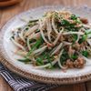 レンジで出来ちゃう！＊シャキッともやしとニラのひき肉炒め＊