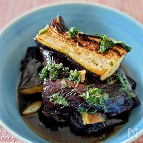 【ナスの焼き浸し】冷やしても美味しい！夏のダイエットにも。