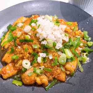 ねこまりも🐈‍⬛の作ってみた!投稿(【甘酢おろしポーク】調味料2つで簡単甘酢だれ♪)