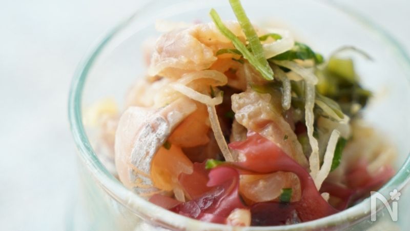 刺身とツマのだし酢和え 夏バテ熱中症予防にタンパク質を By Kombucha Aya レシピサイト Nadia ナディア プロの料理家のおいしいレシピ