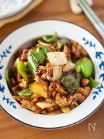 ご飯がすすむ【豚こまとピーマンのピリ辛オイスターソース炒め】