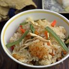 味の素で山菜を食べやすく♪山菜おこわ