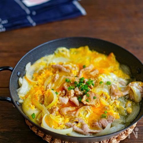 丼にしても!おかずにしても◎豚こまでお手軽他人煮