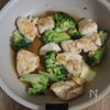 柔らかしっとり♡鶏むね肉のガリバタポン酢炒めの工程3