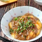 副菜なのにご飯がススム♡炒り卵の麻婆あんかけ