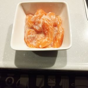 はすらMT25の作ってみた!投稿(「これも手作り」コストコの美味しいあれ♪【サーモンの塩辛】)