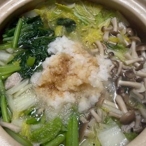 PONZの作ってみた!投稿(豚バラみぞれ鍋・大根おろしで風邪予防にもおすすめです♪)