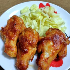 めぇの作ってみた!投稿(【濃厚旨だれ手羽元】焼肉のたれを使ったウマウマソース♪)