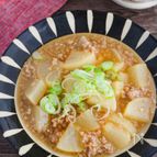 大根の鶏そぼろあんかけ【レンジで簡単・時短】