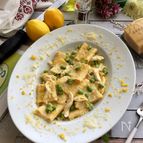 濃厚だけどさっぱり！枝豆とささみのレモンクリームパスタ