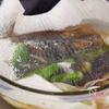 白だしとお酢でさっぱり◎なすとオクラの揚げ浸しの工程3